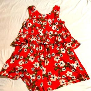 Kids - Bonnie Jean XL (size 16) Orange Rompers